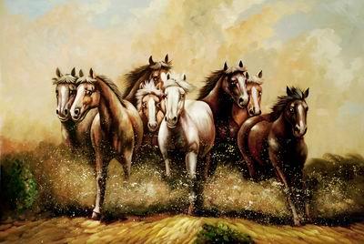 unknow artist Horses 040 Norge oil painting art